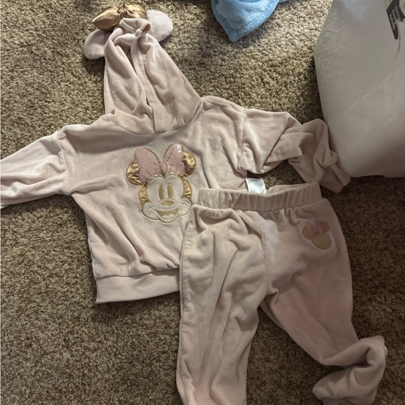 Disney Pink and Gold Kids Matching Set - Picture 3 of 3